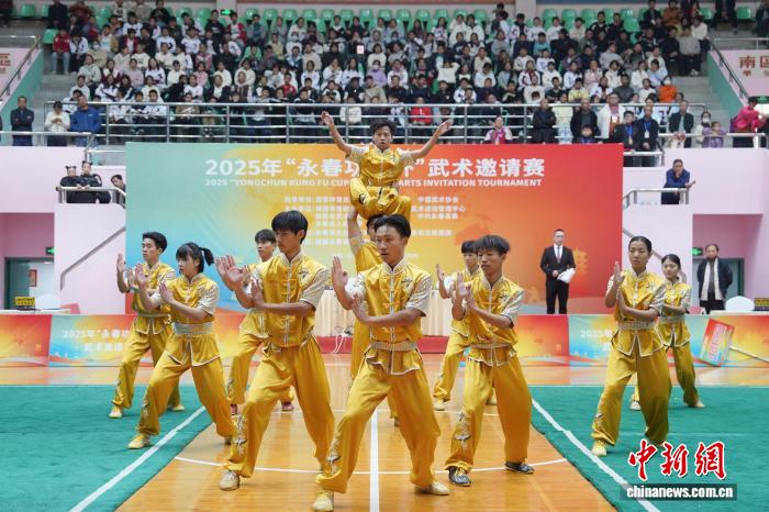 2025年永春功夫杯国际邀请赛盛大开幕 海内外逾千