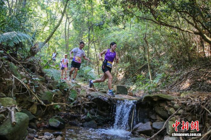 中国山马越野系列赛广州从化站举行近3000名选手