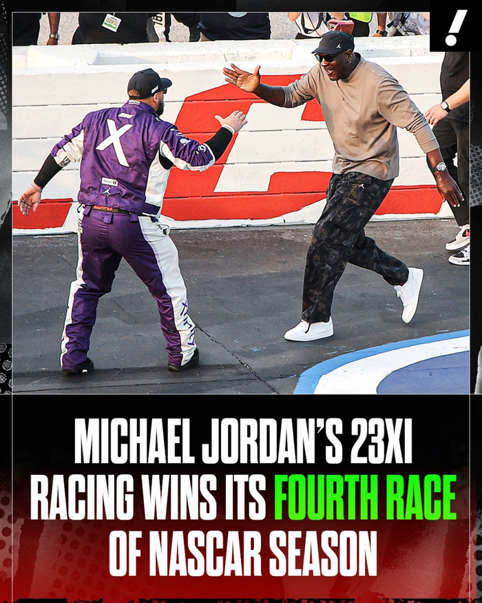 乔丹车队再夺纳斯卡杯冠军 雷迪克强势领跑积分